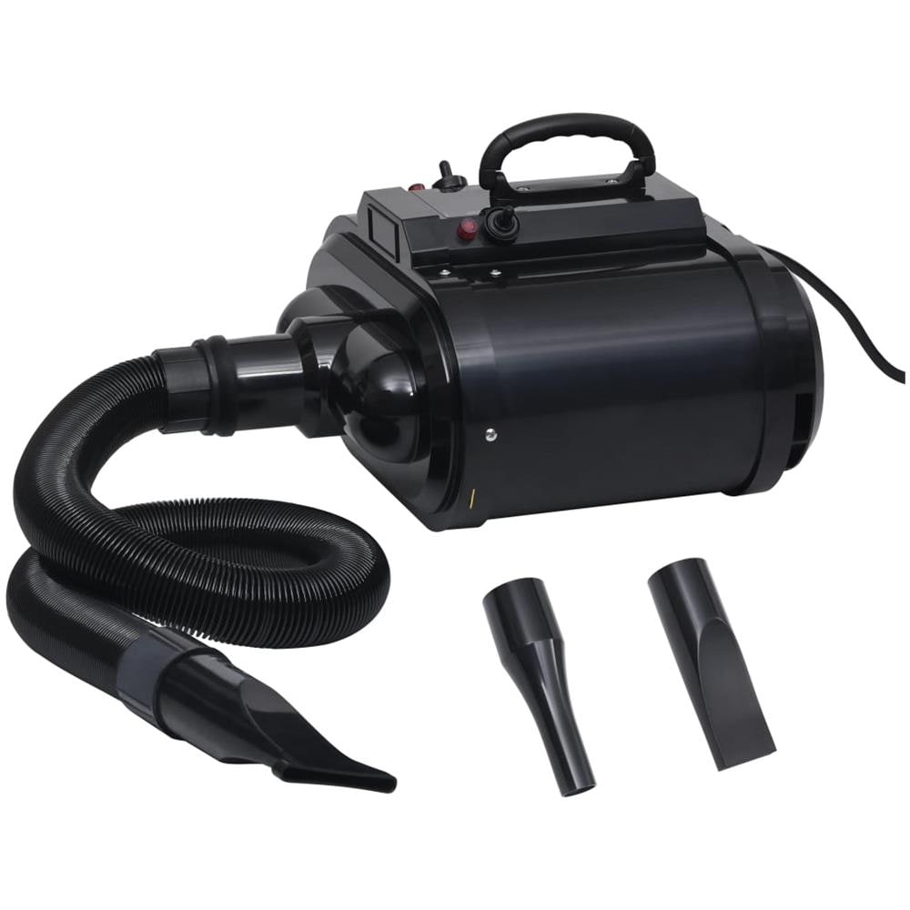 Asciugatrice per Animali Motore Doppio Nero - Foto 1