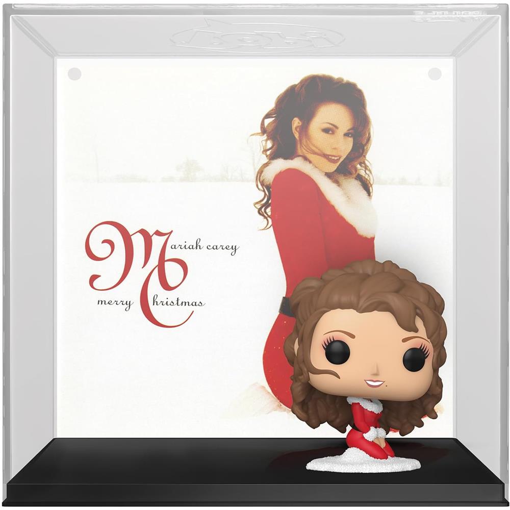 Pop! Album Mariah Carey Merry Christmas Figura in Vinile da Collezione - Foto 1