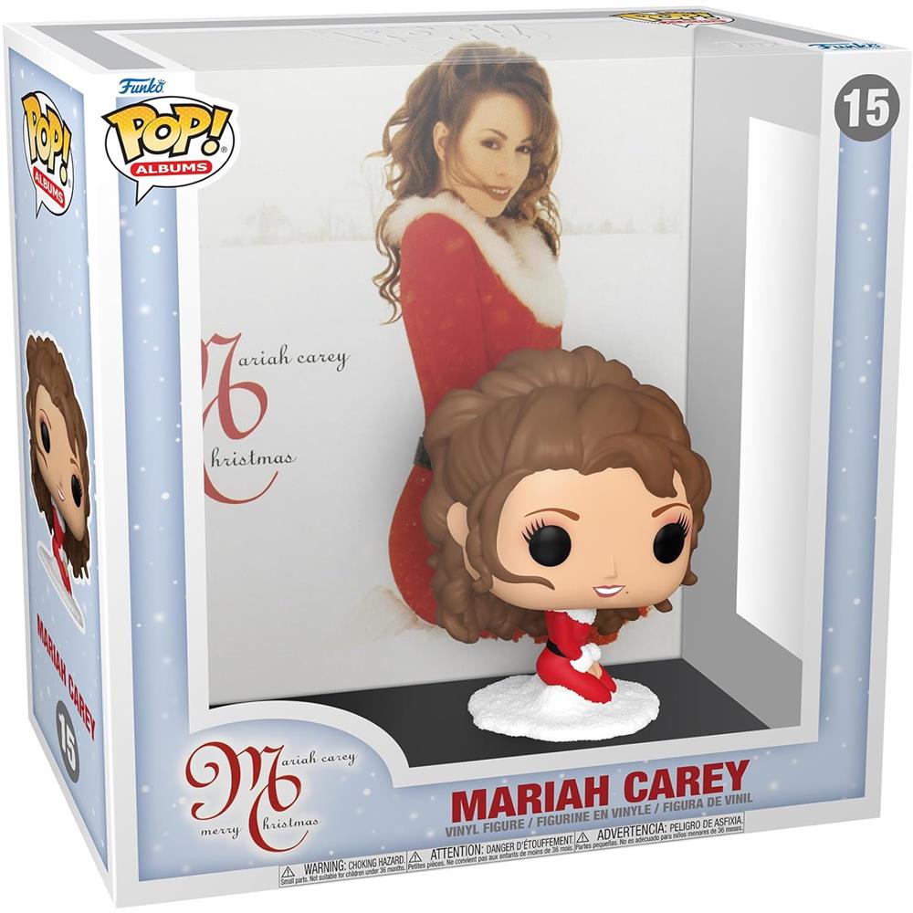Pop! Album Mariah Carey Merry Christmas Figura in Vinile da Collezione - Foto 2
