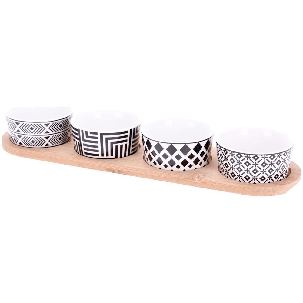 Servizio Snack, 4 Tazze, Porcellana - Foto 1