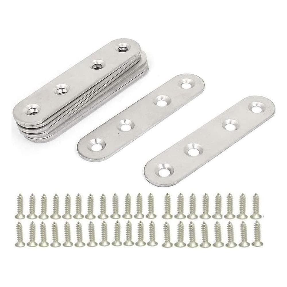 Staffe Giunzione Piatte In Acciaio Zincato 2,5 Mm – Confezione Varia