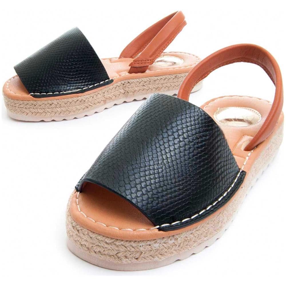 Sandalo Con Plateau Montevita Ibispl Nero - Foto 1