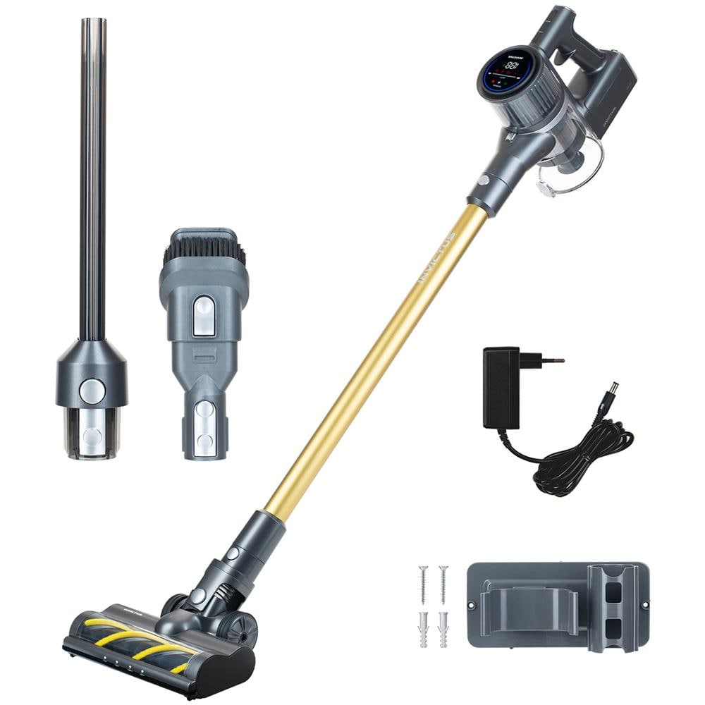 INVICTUS X8 PRO aspirapolvere senza filo Nero, Giallo Senza sacchetto - Foto 1