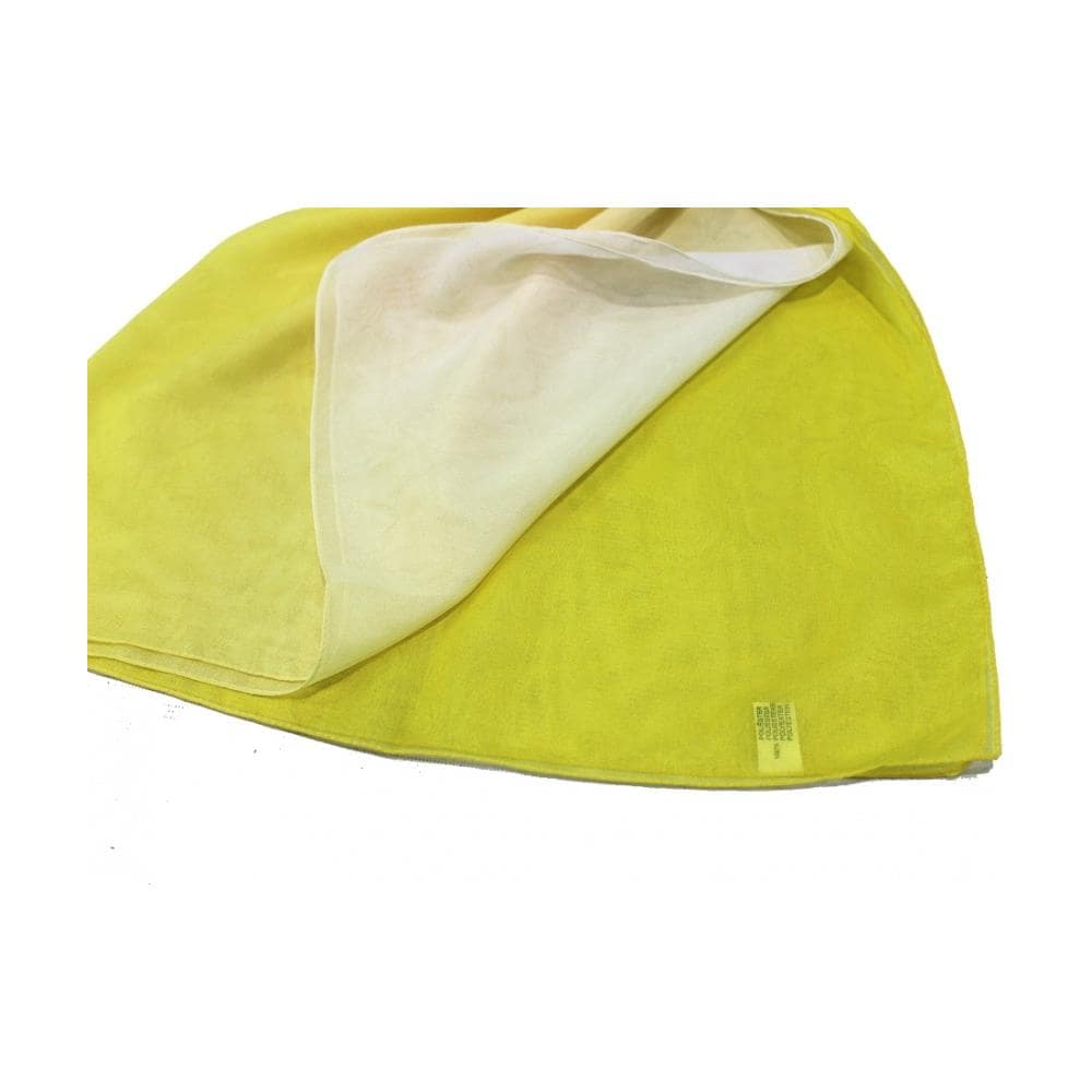 Sciarpa Donna Linea Chiffon Mod. Stola Degradè Giallo - Foto 3