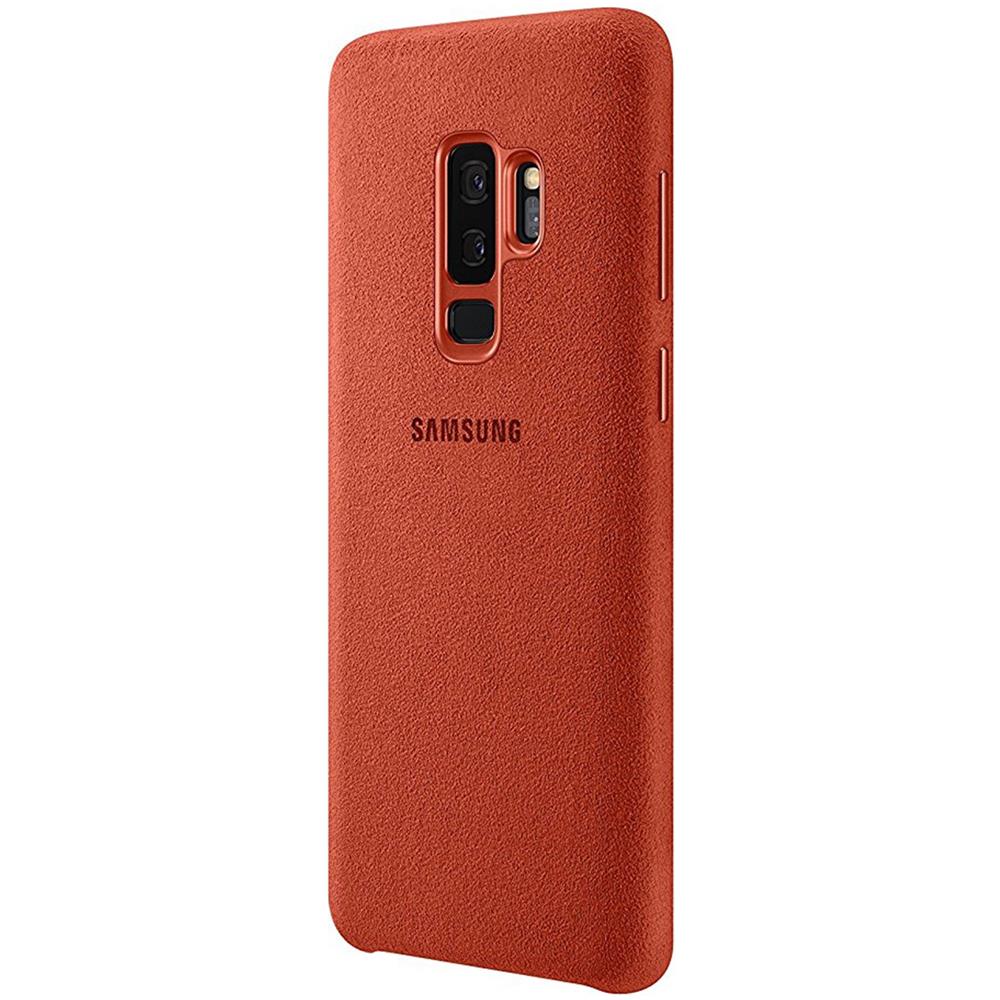 Cover Alcantara per Galaxy S9+ colore Rosso - Foto 3