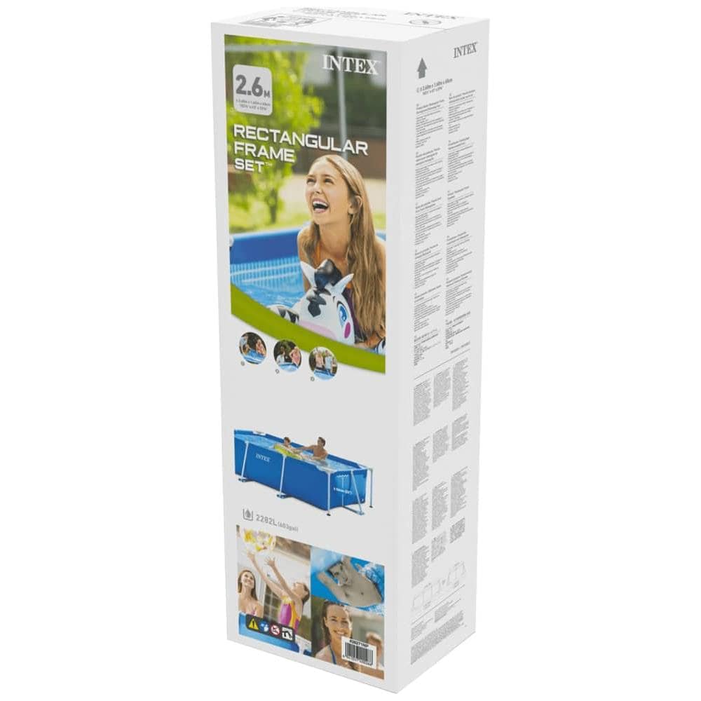 Piscina Rectangular Frame 260x160x65 Cm 28271np - Foto 5