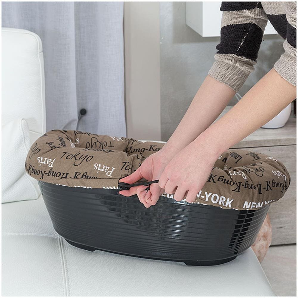 Ricambio Cuscino Sofa' Citta' - Per Cucce Siesta Deluxe Motivo Città 4= 64 X 48 X H 25 Cm - Foto 10