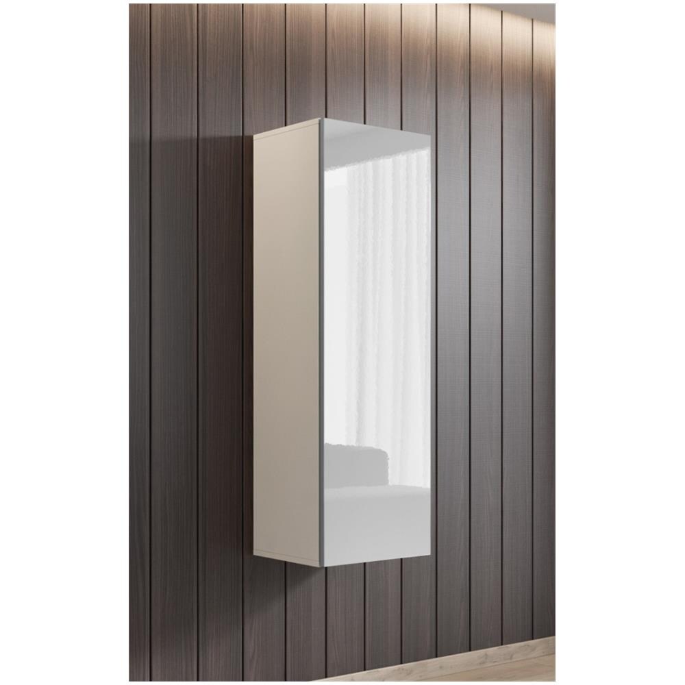 Bianco 120 cm Armadio Alto Fay E-Com