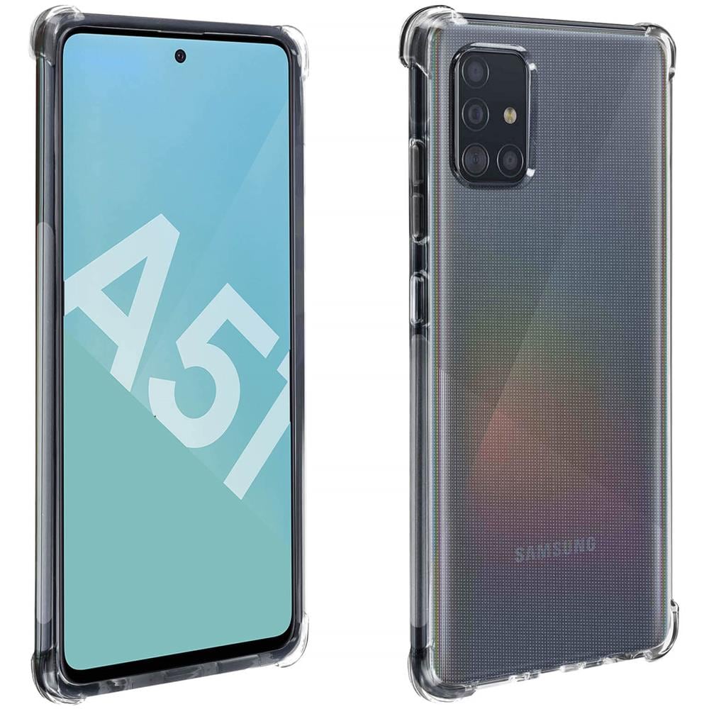 Cover Galaxy A51 Flessibile Antiurto Angoli Rinforzati Trasparente - Foto 1