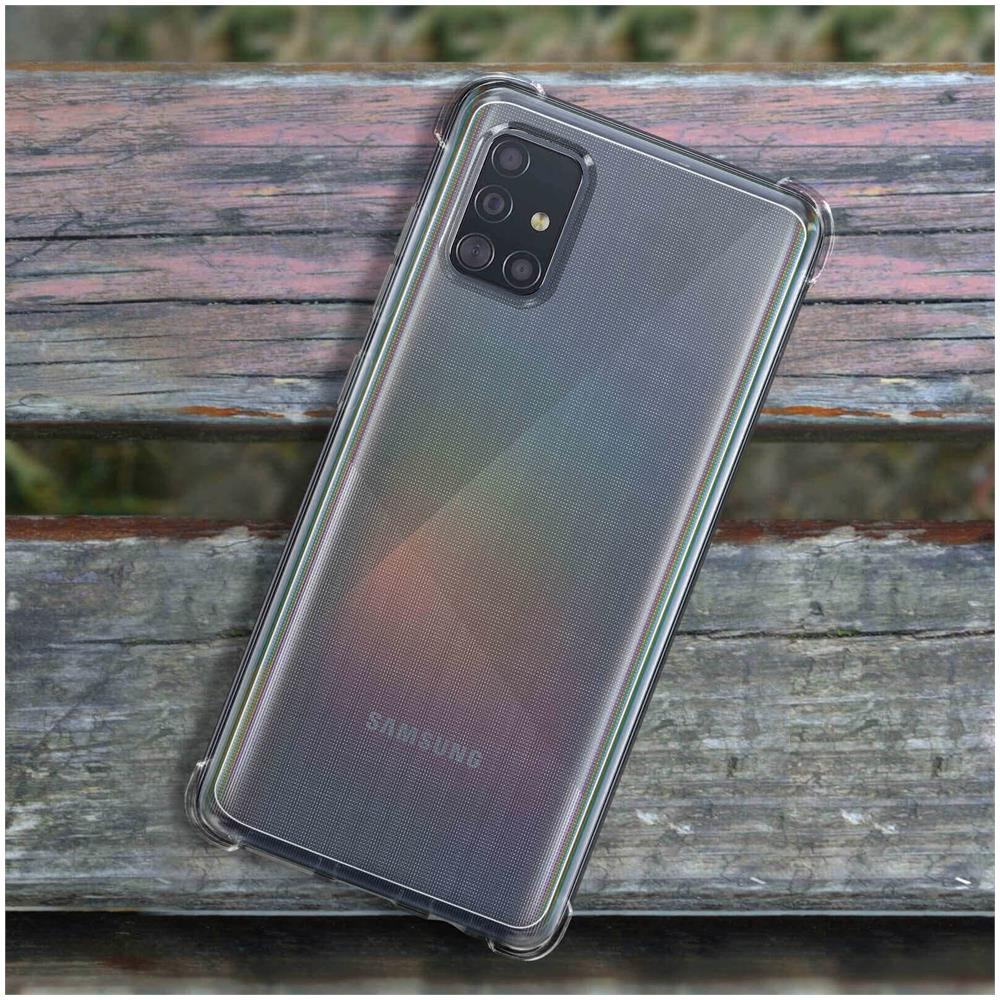 Cover Galaxy A51 Flessibile Antiurto Angoli Rinforzati Trasparente - Foto 5