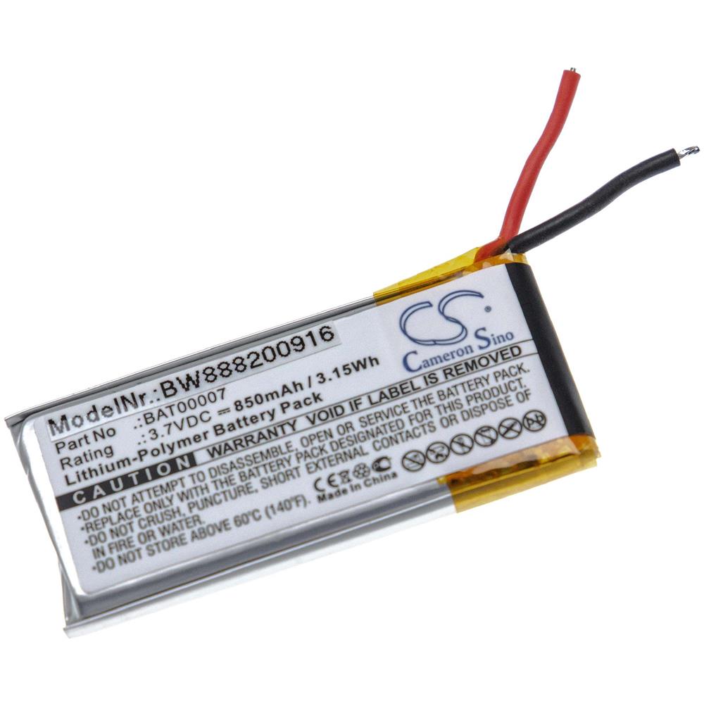 VHBW - Batteria Compatibile Con Cardo Packtalk Duo, Scala Rider Packtalk,  Srpt0102 Auricolari Cuffie Wireless (850mah, 3.7v, Li-poly) - ePRICE