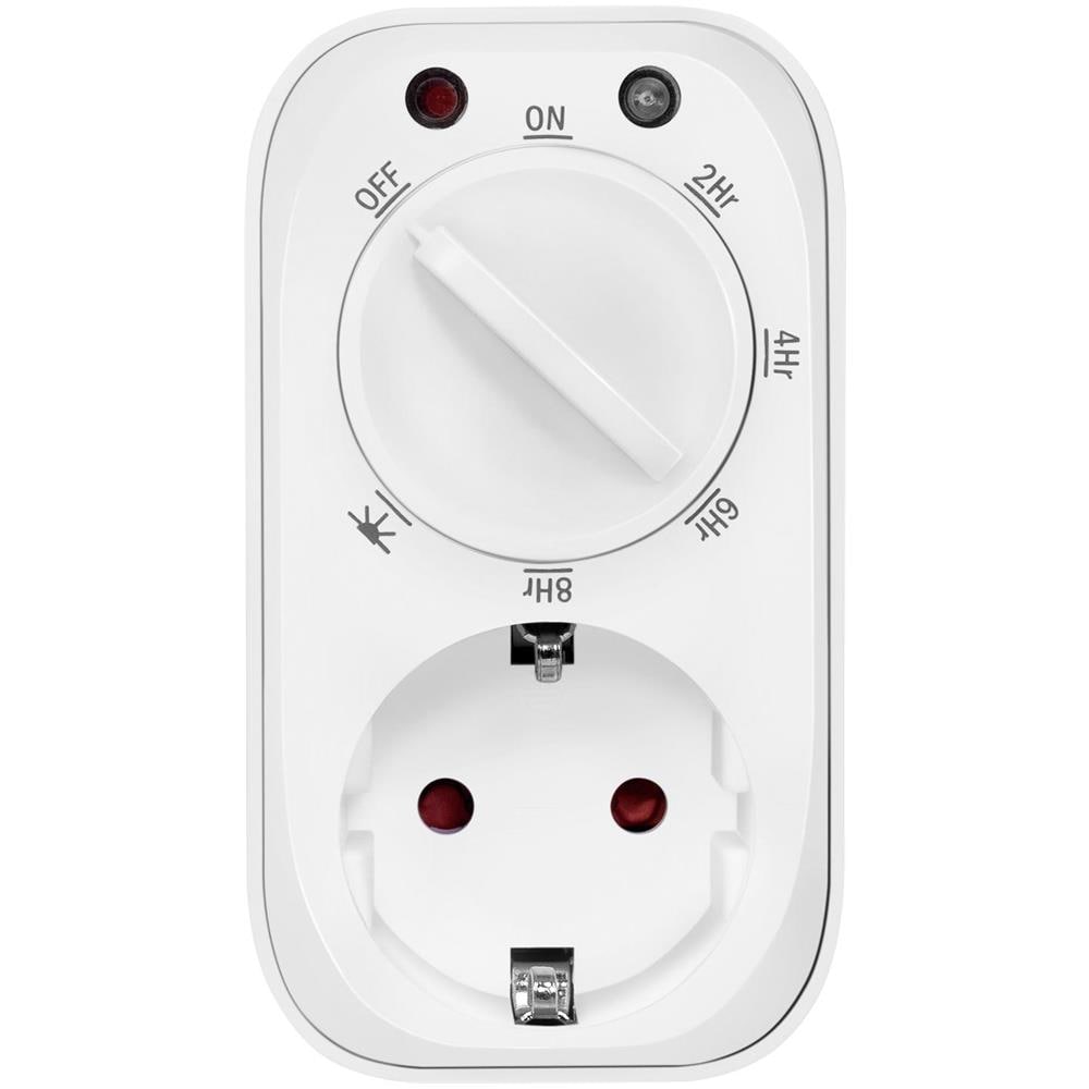 Timer Elettrico Bianco Giornaliero - Foto 2