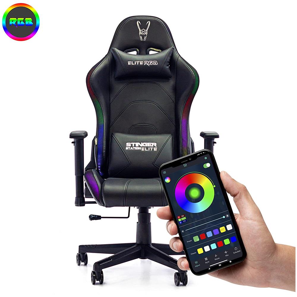 Gm26-068 Sedie Gaming 36 Voti Nero - Foto 2