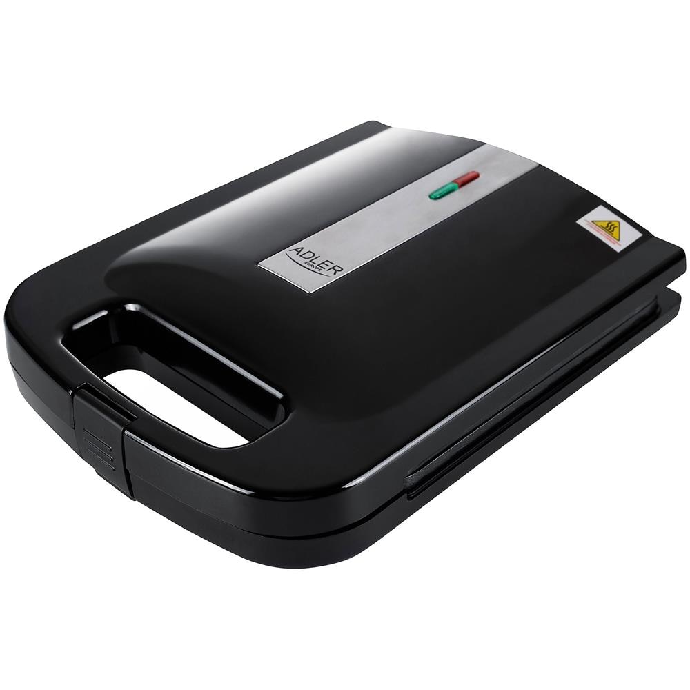 Sandwich Maker Ad 3055 200 W, Numero Di Piastre 4, Nero - Foto 29