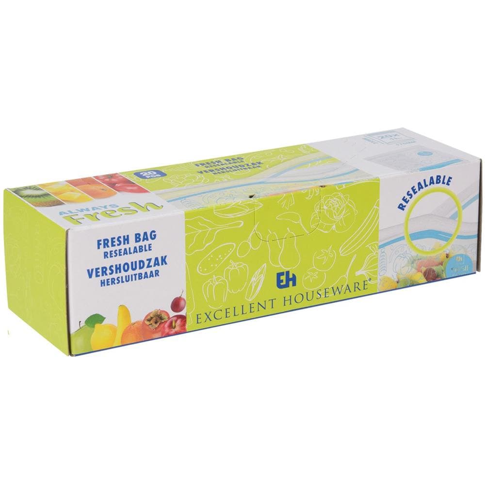 String Sacchetti Con Cursore, 1 Litro, 20 Pezzi - Foto 2