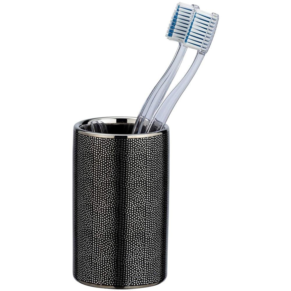 Tazza Spazzolino Nuria, Nero, Wenko - Foto 1