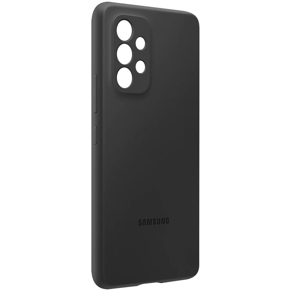 Cover Galaxy A53 5g Soft-touch Originale Silicone Cover Nera - Foto 2