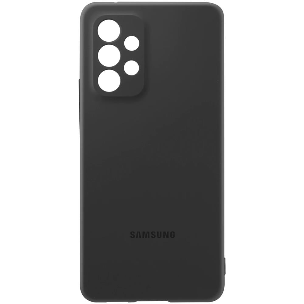 Cover Galaxy A53 5g Soft-touch Originale Silicone Cover Nera - Foto 1