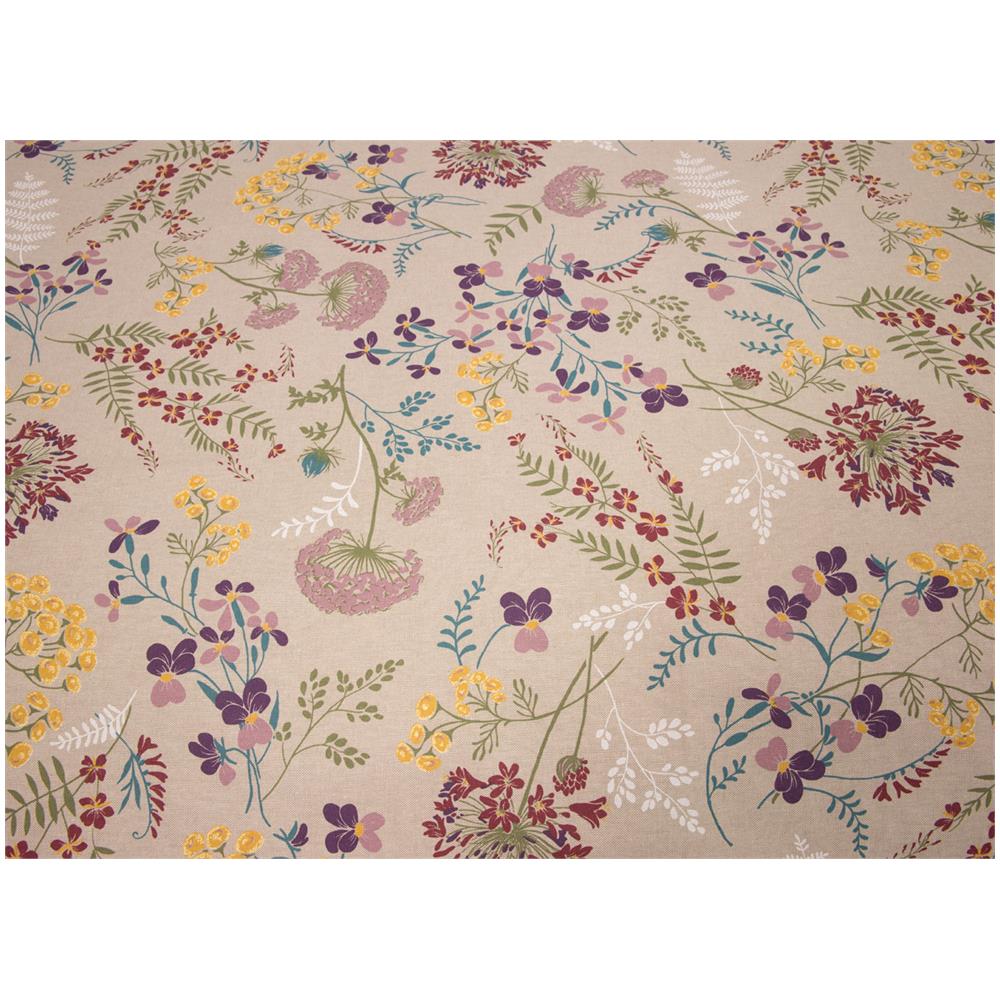 Tovaglia Salotto Cucina In Tessuto Miros Made In Italy Disegno Fiori Vicky 50x150 Vicky - Foto 2