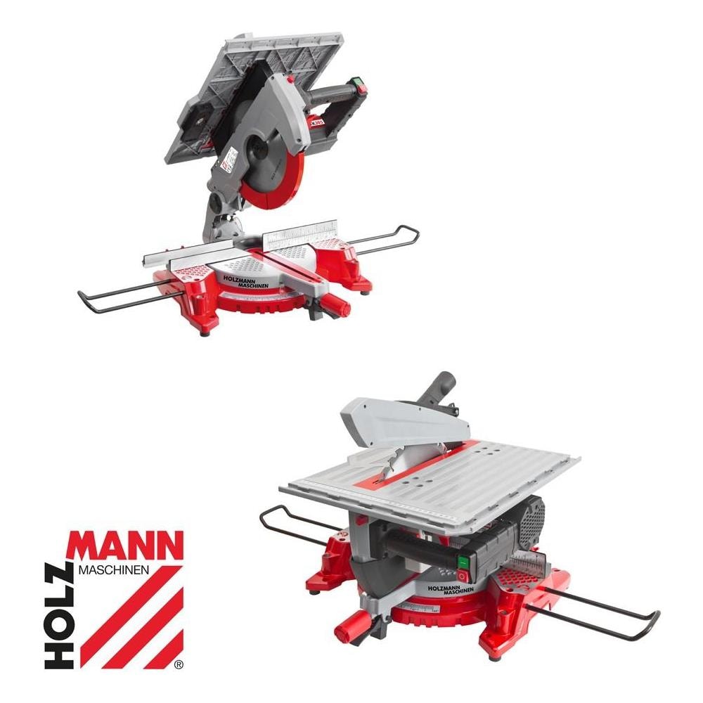 Troncatrice Da Legno Piano Superiore Sega Circolare Holzmann Tk305 - Foto 2