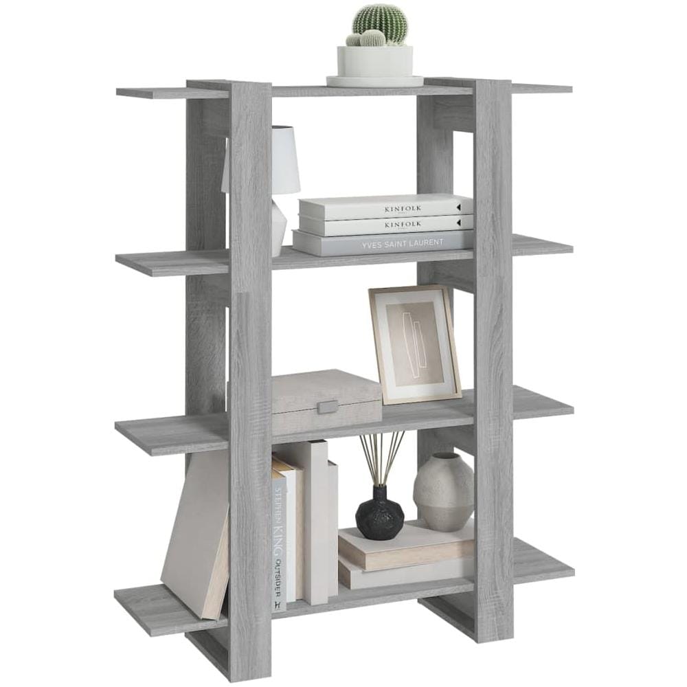 Libreria / divisorio Grigio Sonoma 100x30x123,5 Cm - Foto 3