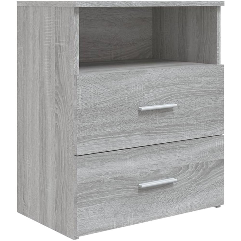 Comodino Grigio Sonoma 50x32x60 Cm - Foto 1