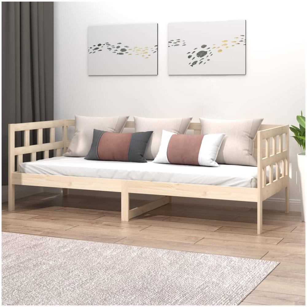 Dormeuse In Legno Massello Di Pino 90x190 Cm - Foto 1