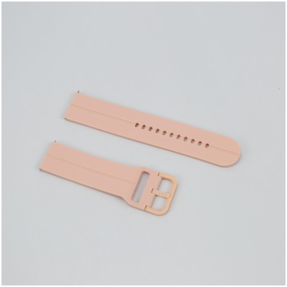 Cinturino Per Orologio In Silicone Yellow 22 Mm - Foto 8