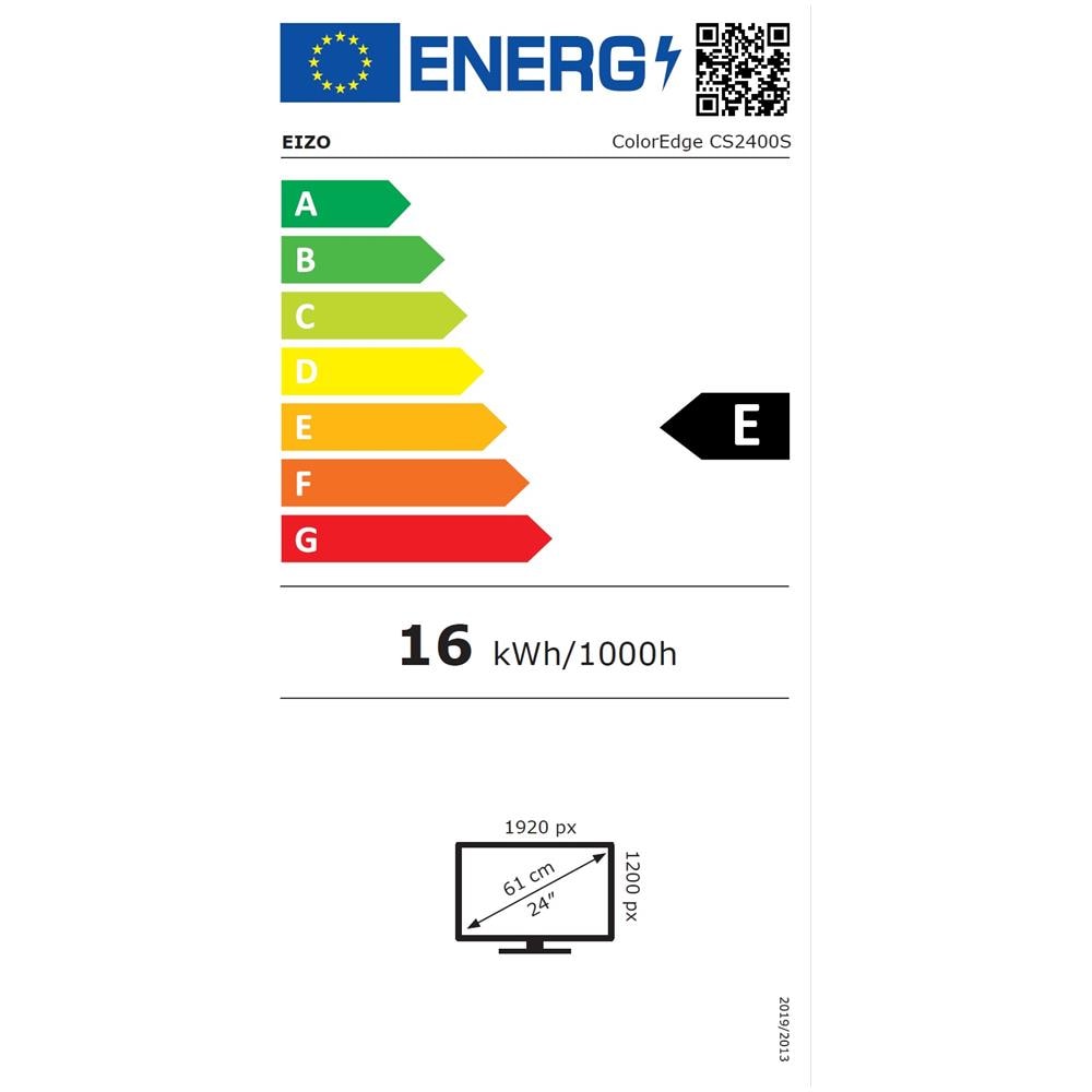 Monitor 24.1" LED IPS ColorEdge CS2400S 1920x1200 WUXGA Tempo di Risposta 19 ms - Foto 10
