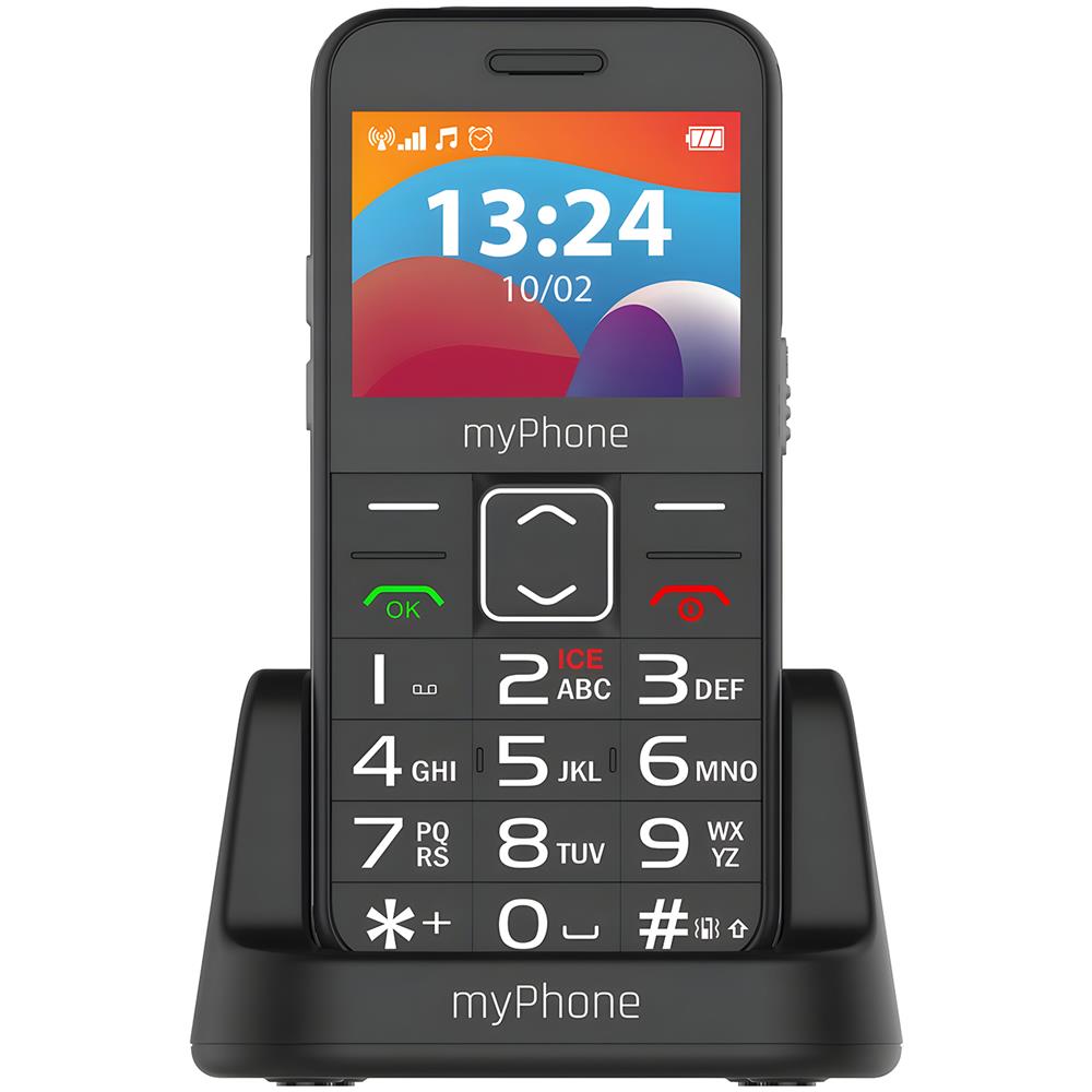 Telefono Cellulare Halo 3 4g Lte Nero, Pulsante Sos - Foto 1