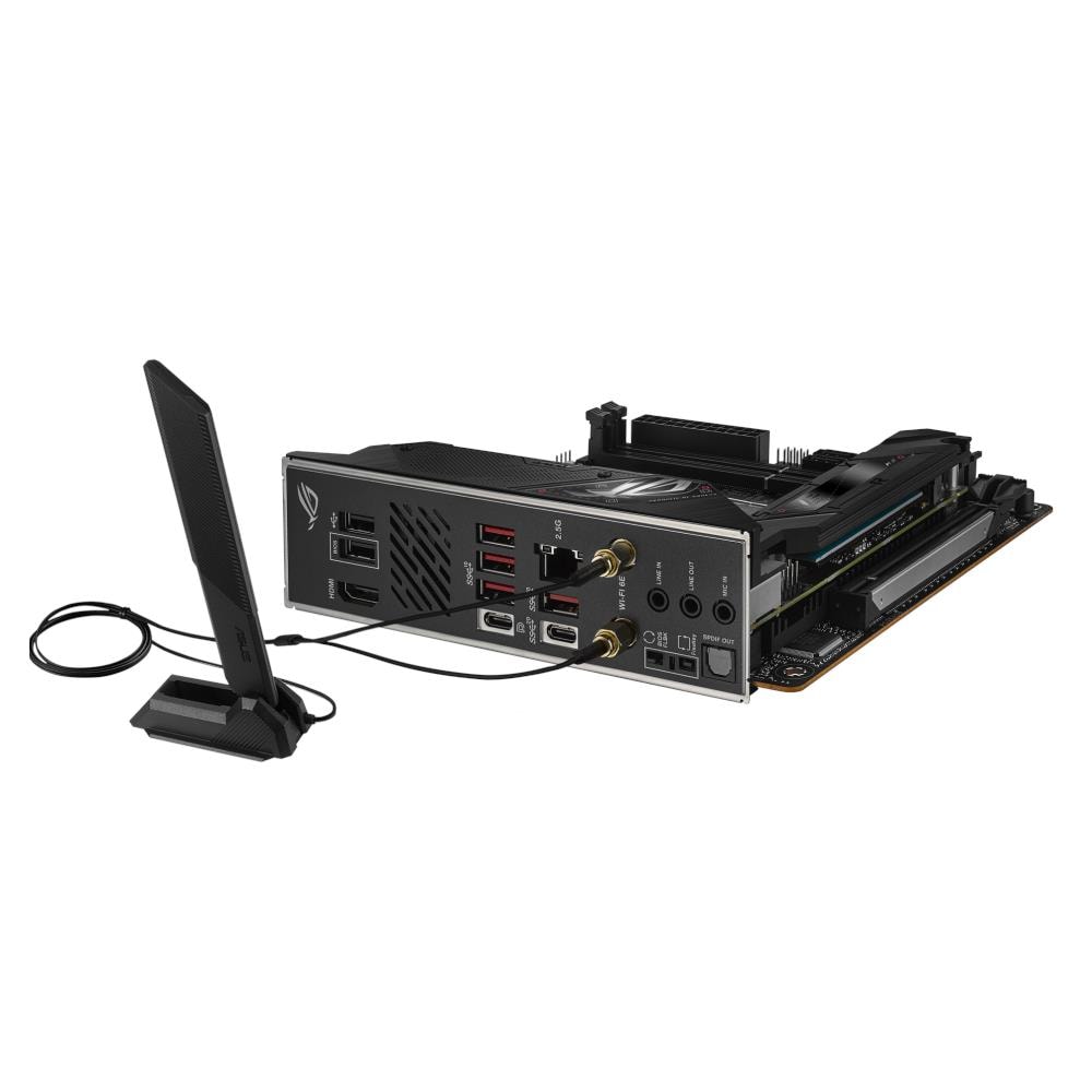 Scheda Madre ROG STRIX B650E-I GAMING WIFI AMD B650 Presa di Corrente AM5 Mini ITX - Foto 2