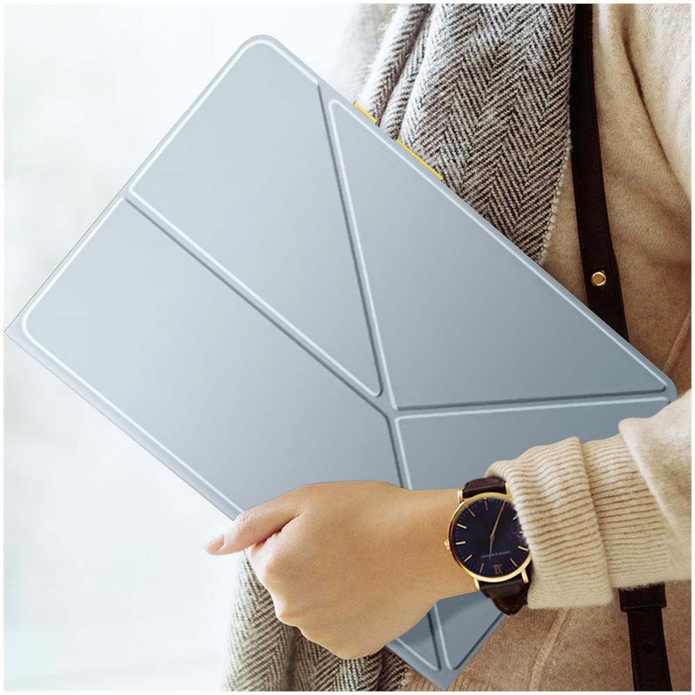 Custodia Per Samsung Galaxy Tab A9 Multiposizione Originale Book Cover, Azzurro - Foto 2