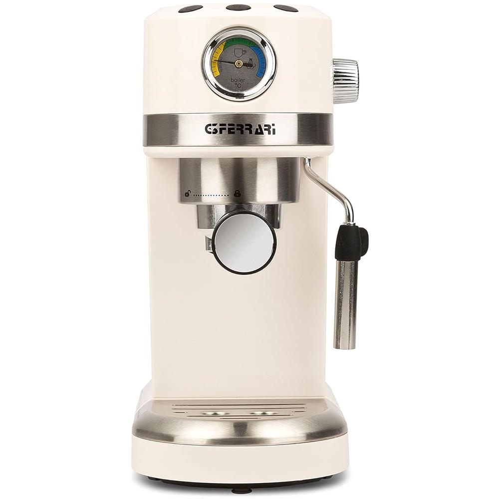 Macchina Per Caffe' Espresso Automatica G10168 Compatibile Con Cialde Potenza 1350 W Capacita 1,4 L Colore Beige - Foto 2