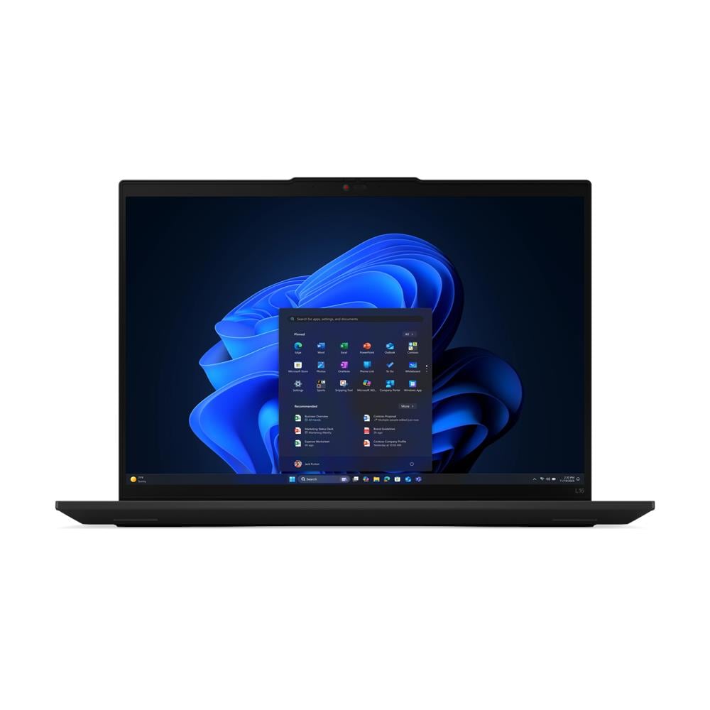 ThinkPad L16 Gen 2 (Intel) Intel Core Ultra 5 225U Computer portatile 40,6 cm (16") WUXGA 16 GB DDR5-SDRAM 512 GB SSD Wi-Fi 6E (802.11ax) Windows 11 Pro Italiano Nero - Foto 1