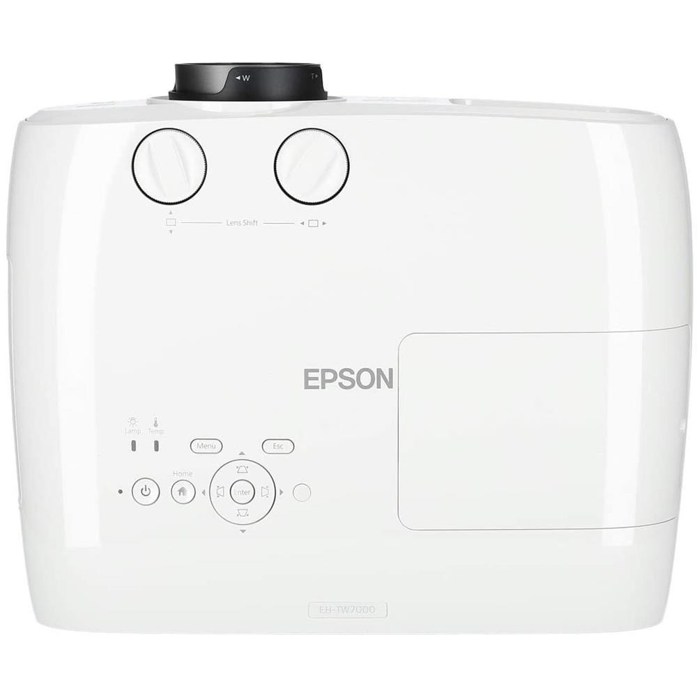 Videoproiettore EH-TW7000 3LCD 3000 ANSI lumen Rapporto di Contrasto 40000:1 4K 4096 x 2400 Pixel Compatibilità 3D Colore Bianco - Foto 7