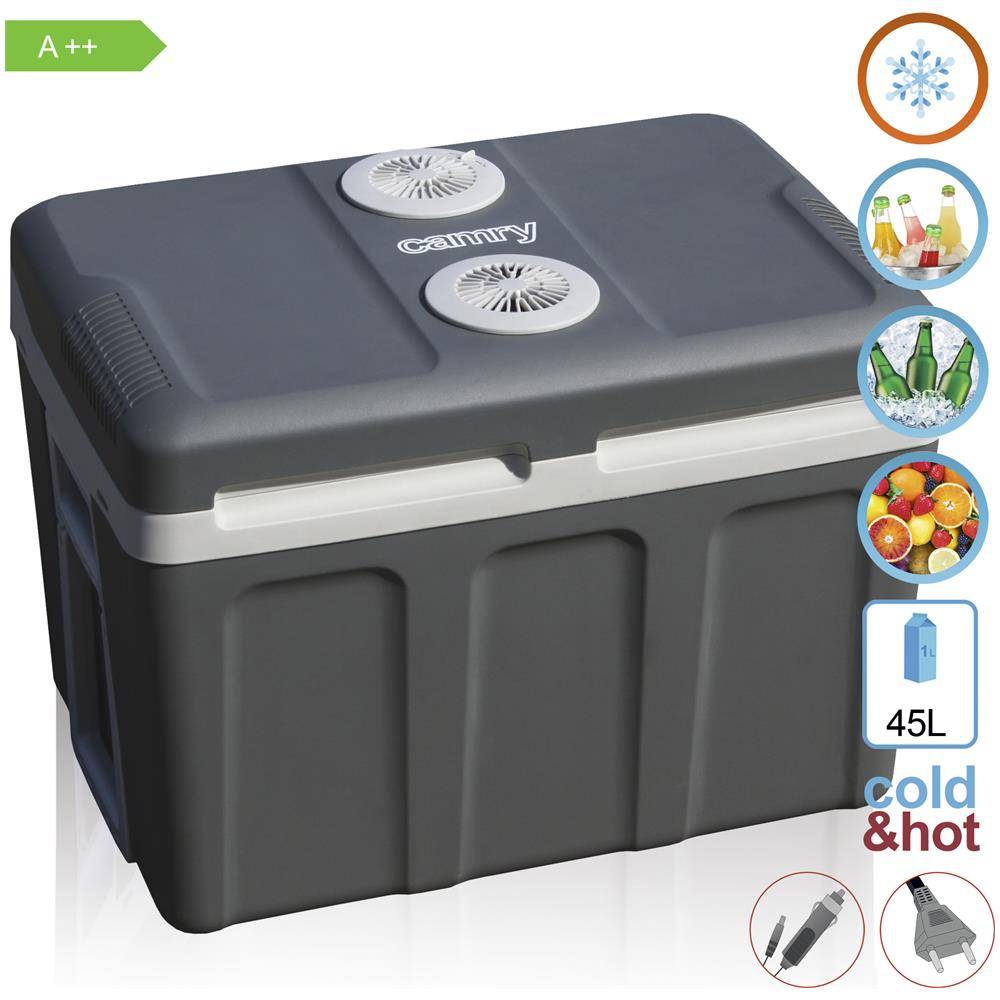 Cr 8061 Frigorifero Portatile Da Viaggio Termoelettrico Con Ruote 45 L Ac / dc 12v / 230v 58 W - Foto 1