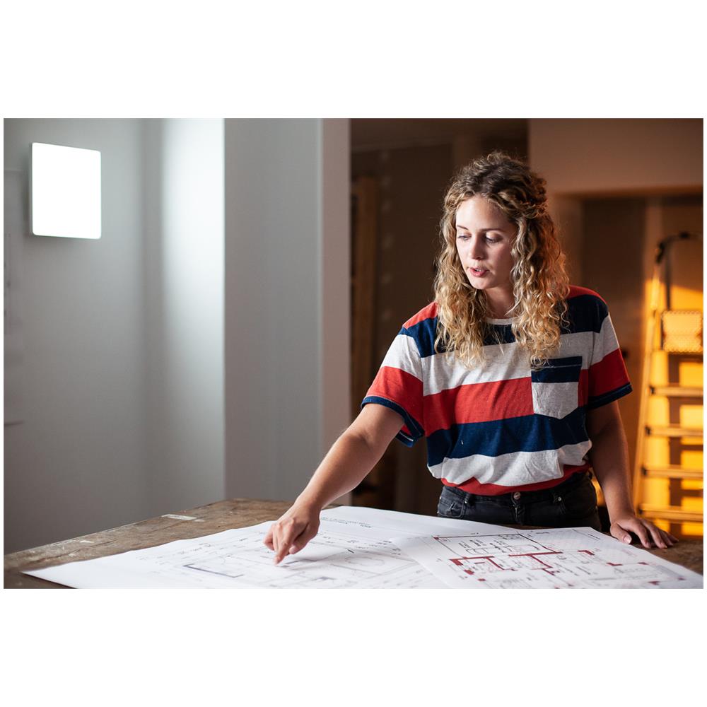 Ledvance Smart+ Wifi Planon Frameless Quadrato Rgbw 20w 110° 3000-6500k 300x300mm, Bianco - Foto 20