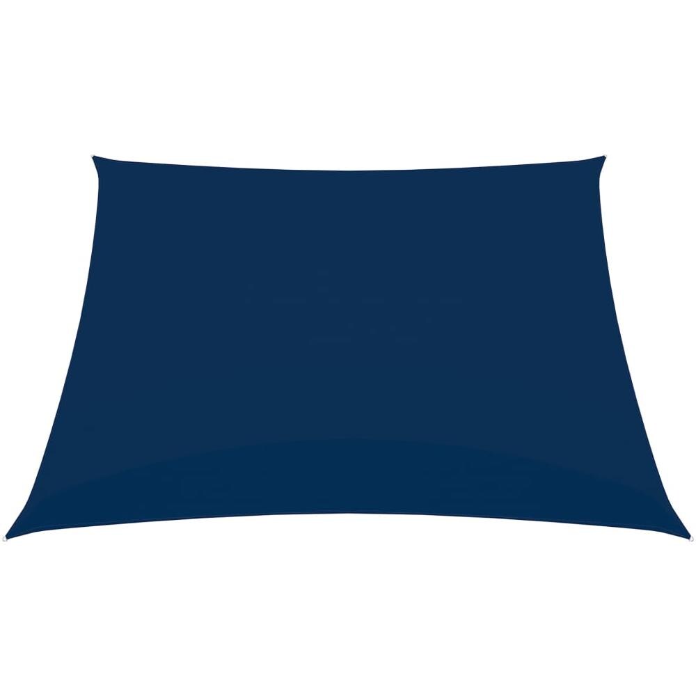 Parasole a Vela in Tela Oxford Quadrata 6x6 m Blu - Foto 3