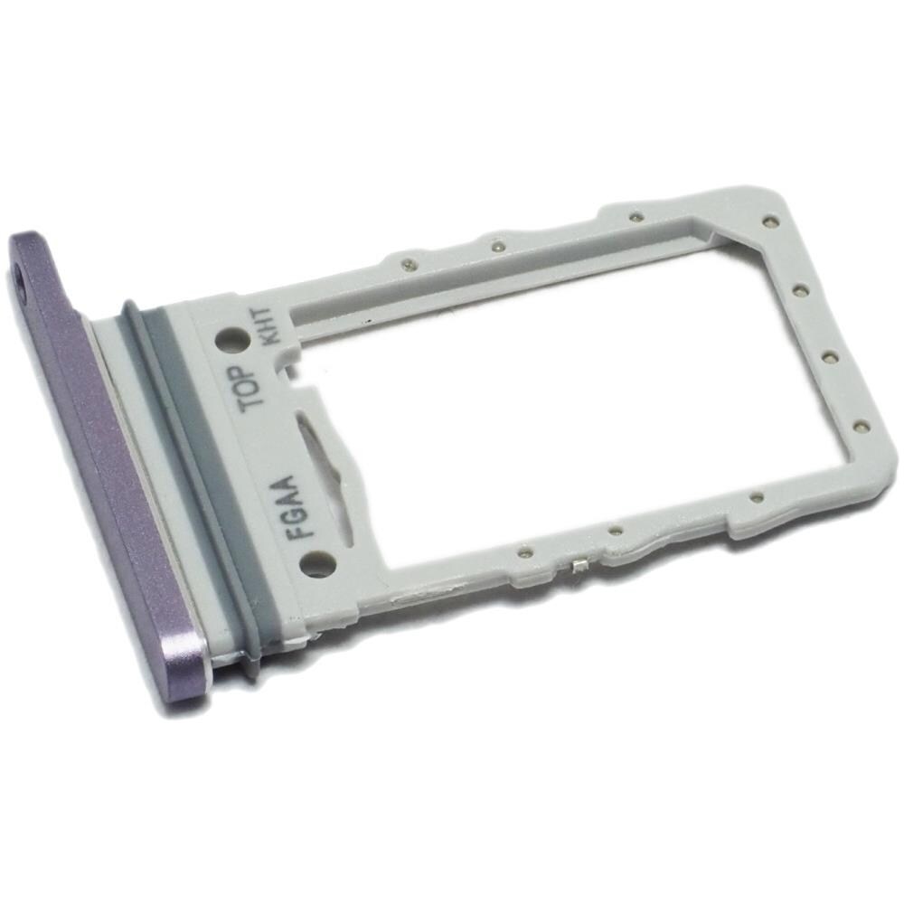 Porta Scheda Sim Per Samsung Galaxy Z Flip3 5g (f711b), Parte Di Ricambio Originale, Viola - Foto 1