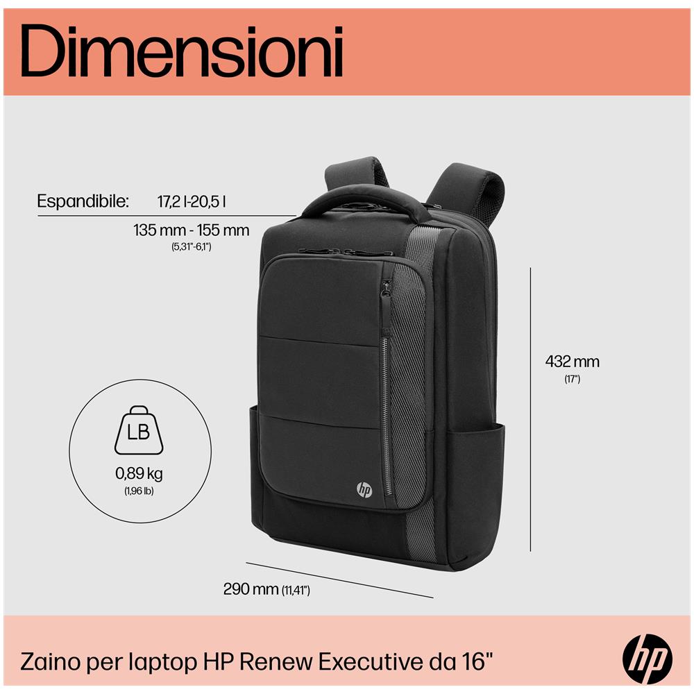 Zaino Renew Executive per Notebook Fino a 16"  - Foto 10