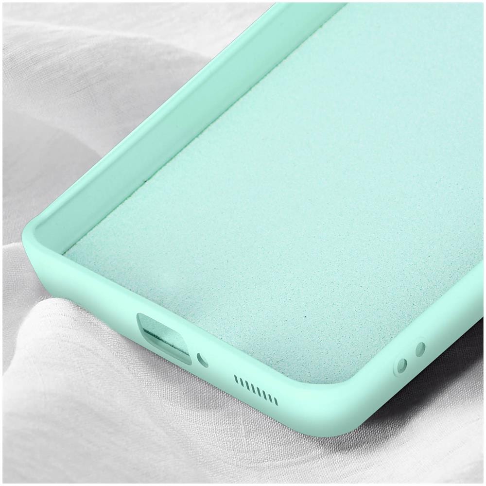 Cover Per Xiaomi 13 Pro Silicone Opaco Con Interno In Microfibra Turchese - Foto 5