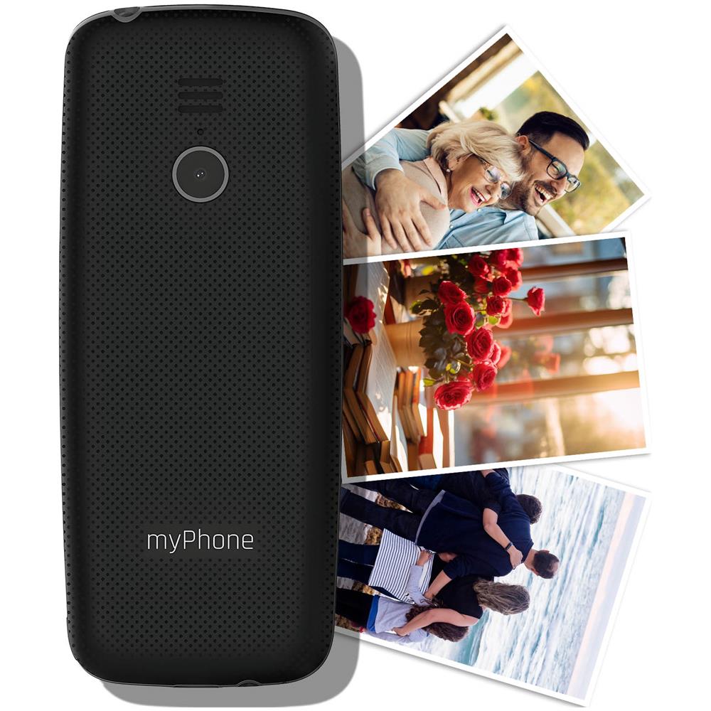 Telefono Cellulare Nero 6410 4g Lte Facile Da Usare, Schermo Da 2,4"" - Foto 2