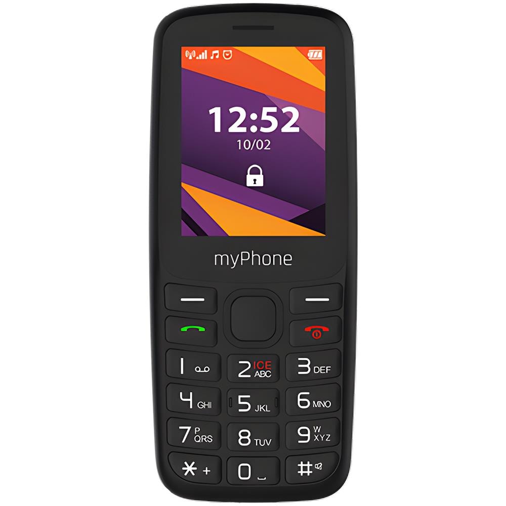 Telefono Cellulare Nero 6410 4g Lte Facile Da Usare, Schermo Da 2,4"" - Foto 1