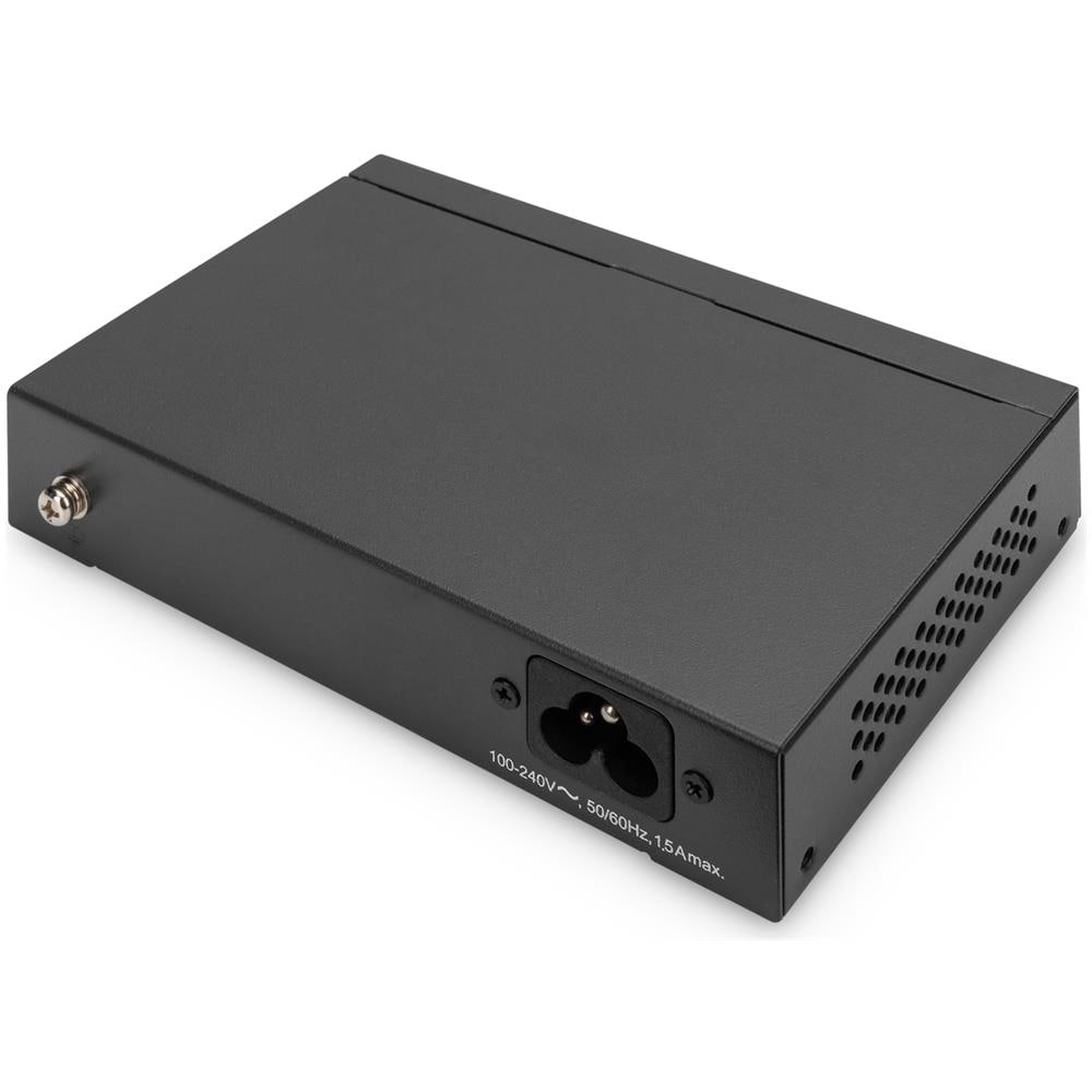 Switch Gigabit Ethernet PoE 4 porte PoE + 1 porta uplink, budget PoE 60W - Foto 4
