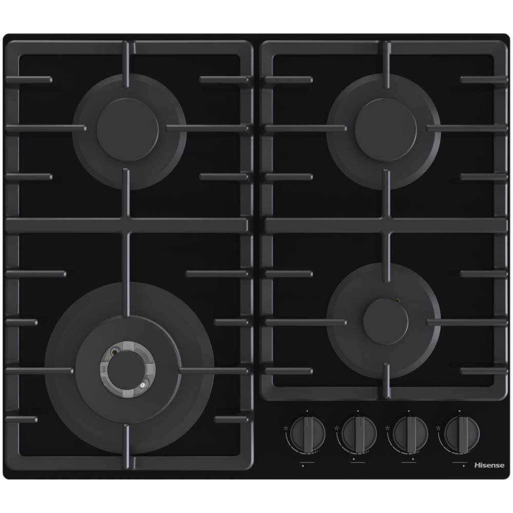 GG663BHF Piano Cottura Nero Da Incasso 60 cm Gas 4 Fornello (i) - Foto 1