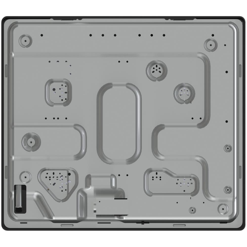 GG663BHF Piano Cottura Nero Da Incasso 60 cm Gas 4 Fornello (i) - Foto 3