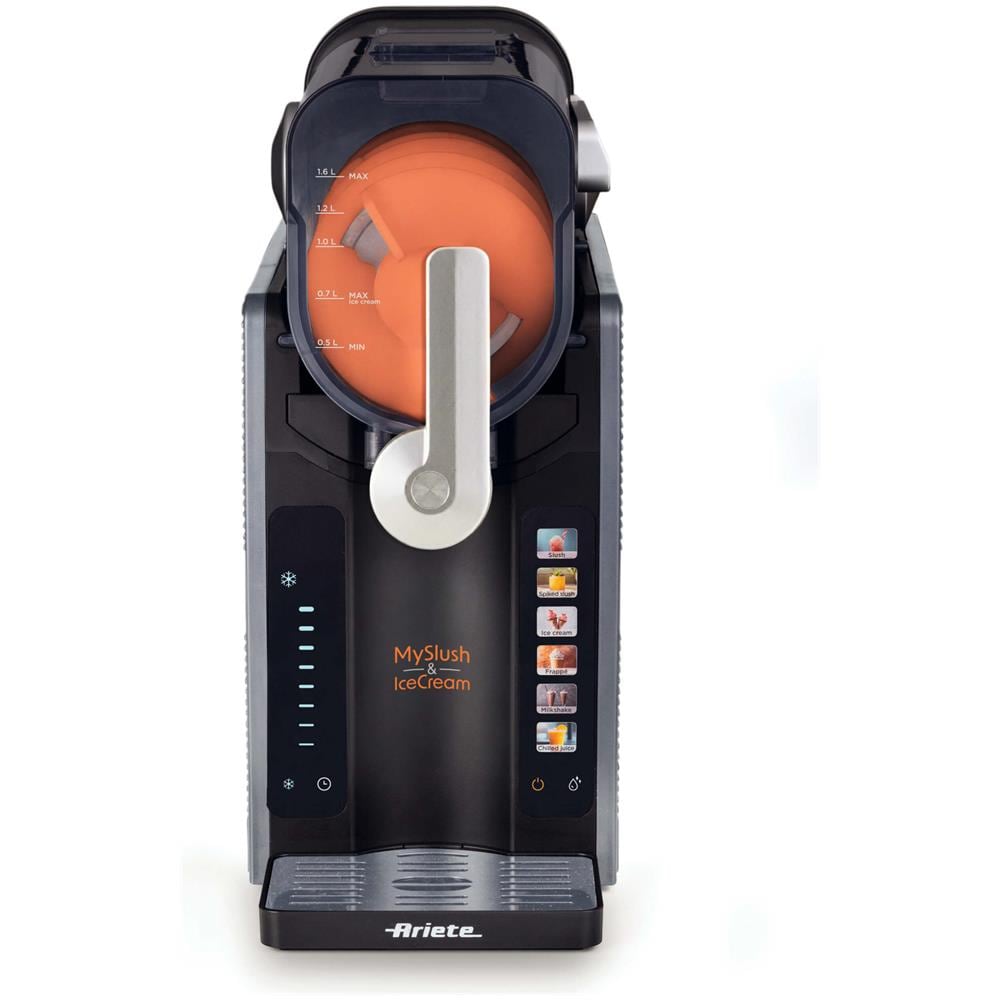 655 MySlush & IceCream, Macchina per granite, gelati e frozen drink, Serbatoio 2,6L, 30-60 minuti di preparazione, 6 programmi automatici, Senza ghiaccio - Foto 2