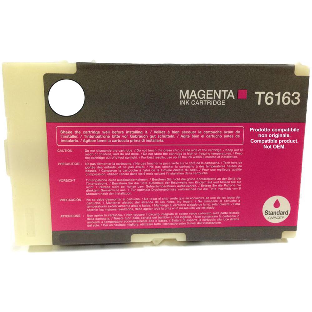 Cartuccia T6163m Magenta Compatibile Per Epson B300 B310n B500dn B540dn C13t616300 T6163 53ml Pigment - Foto 1