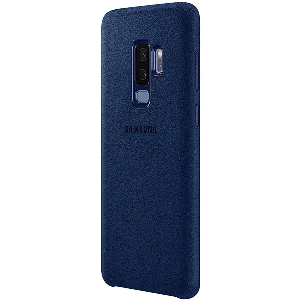 Cover Alcantara per Galaxy S9+ colore Blu - Foto 3