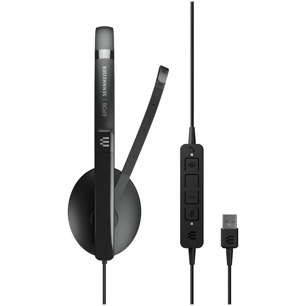 Cuffia ADAPT 160T USB II Stereo con Microfono Colore Nero - Foto 6